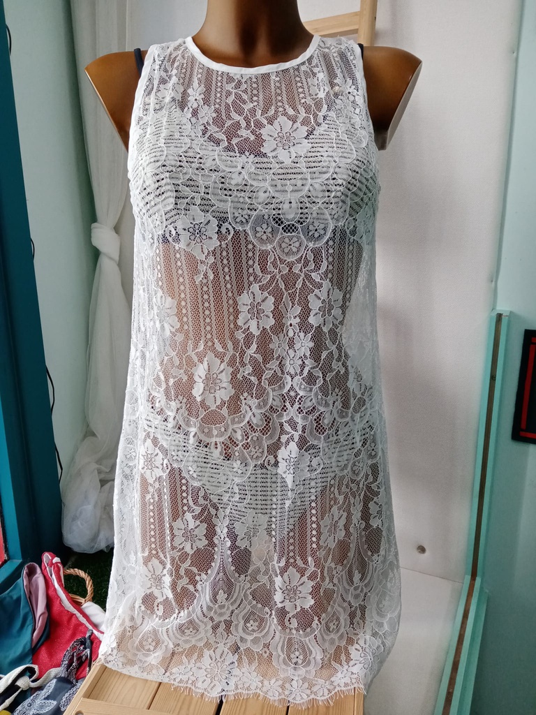 Vestido encaje varios colores ZP58